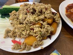 虾酱饽饽-天津乾毓德饭庄·清真传统炒菜·海鲜烧烤(咸阳路店)