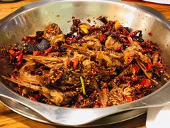 主打的干锅鸭头-安诚居干锅鸭头(八角店)