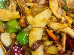 爆烧鱿鱼-阿杰臻选海鲜饭店(普陀山店)
