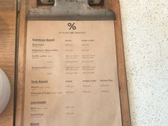 菜单-% Arabica(京都东山店)