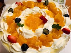 动物奶油榴莲千层蛋糕-艾加柒克蛋糕茶歇甜品台(春熙路店)