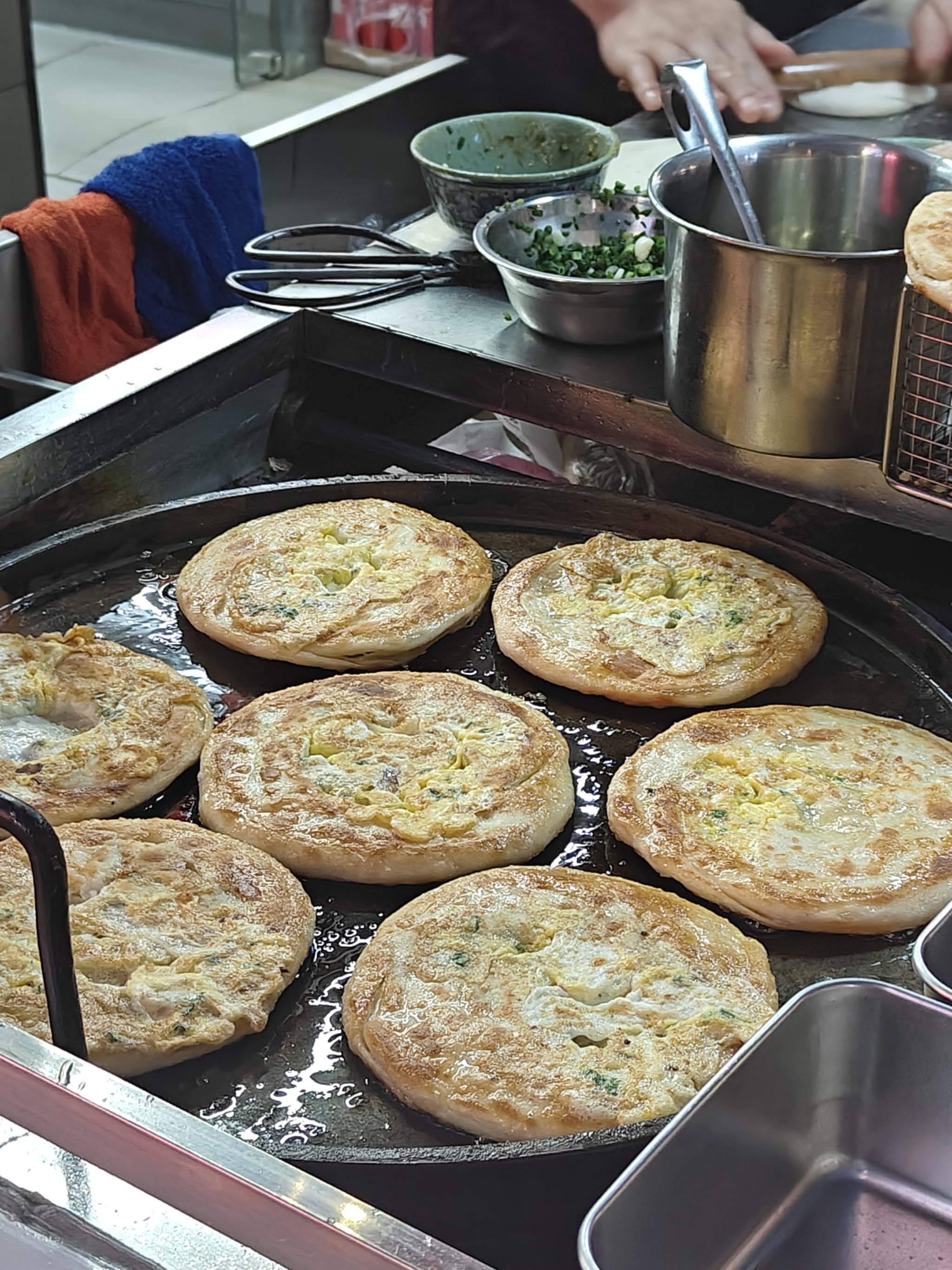 北京香酥鸡蛋灌饼图片