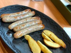 香辣烤肠配黑椒鸡排-萨莉亚意式餐厅(深圳北站店)