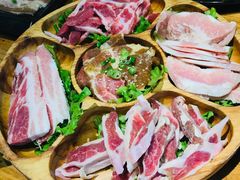 猪肉拼盘-金山烤肉(中兴公园店)