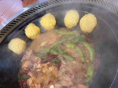 -柴火东北铁锅炖(鲁班店)