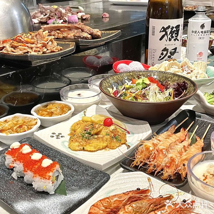 最近发现了一家性价比蛮高的自助餐厅 ️瀛座日料自助