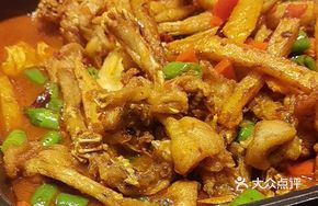 Spicy Sichuan-Style Dry Pot Giant Frog