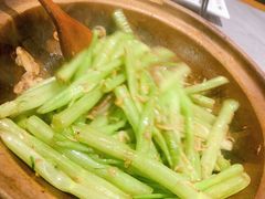 虾酱啫通菜梗-啫神·广州地标美食(北京路店)