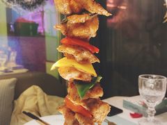 凯撒炭烤鸡肉串-蜜桃花开·中西融合菜E&W(南长街店)