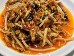 鱼香肉丝-龙抄手(文殊坊店)
