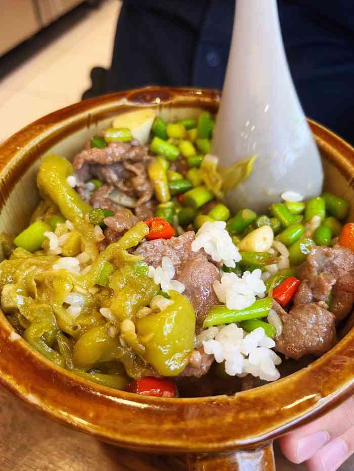 炅爸爸擂椒拌饭(玉函银座店)-"新店开业,服务特别好.