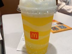 菠萝气泡饮料-麦当劳(杭州萧山文源店)