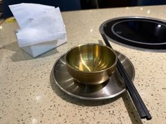 餐具摆设-我是那个大叔·美食研究所(新塘路店)
