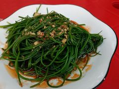 凉拌沙葱-尕胡才炕锅烤羊肉馆(八一路店)