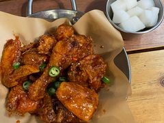 甜辣味炸鸡-富乐满韩国正宗炸鸡韩国料理(虹泉路店)