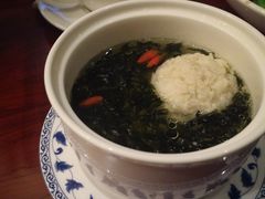 雪绒豆腐炖鸽蛋-扬州香格里拉·香宫中餐厅