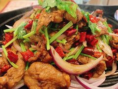 葱爆羊肉-山东宾馆·齐鲁苑餐厅