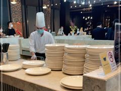 自助取餐区-上海虹桥宾馆味翠餐厅