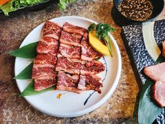 牛外脊拼盘-炼火烤肉店