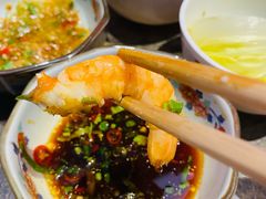 鲜活海白虾-日进一片海.生腌海鲜火锅.宵夜烧烤(三里屯总店)