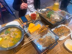 -路边摊小炉子烧烤