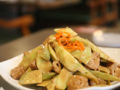 老油条拌黄瓜-老牌坊鲁菜名店(宽厚里店)