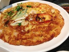 海鲜葱饼-青松馆韩国料理(香港中路佳世客店)