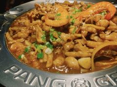 酱爆石锅蛙-绿茶餐厅(西单老佛爷店)