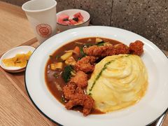 炸鸡块咖喱蛋包饭-池奈·咖喱蛋包饭(熙地港店)