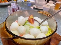 浓鱼汁泡手打鱼腐-悦湖公馆