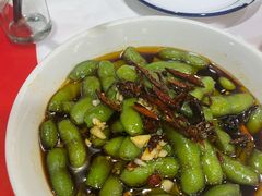 冰镇芥辣毛豆-湘江大码头·龙虾馆(渔人码头一店)
