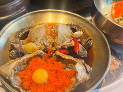 -草家酱蟹炭火烤肉店(珲春南路一店)