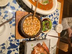 石锅鸡汤豆腐-绿茶餐厅(王府井永宁门店)