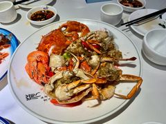 葱姜炒肉蟹-八方海味餐厅