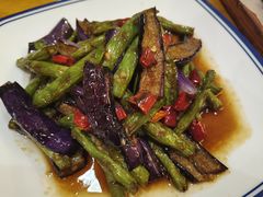 豆角茄子-丁记盐蘸牛肉·新杭菜(河东路店)