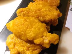 蛋黄鸡翅-绿茶餐厅(松江万达店)
