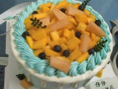 -喜莲娜动物奶油生日蛋糕(箭盘店)
