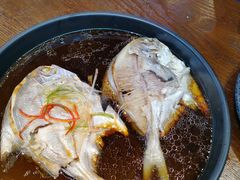 葱油金昌鱼-农家霸王地锅鸡(国顺东路店)