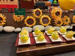 菠萝椰子蛋糕-咖啡苑自助餐厅·中国大饭店