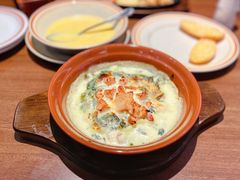 奶香鸡肉焗菠菜-萨莉亚意式餐厅(杭州滨江天街店)