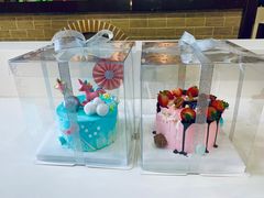 -咖咖熊蛋糕定制·蓝风车动物奶油