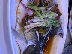 鸡汤浸山坑鲩-潮喜竹溪荔湖酒家(荔枝湾店)