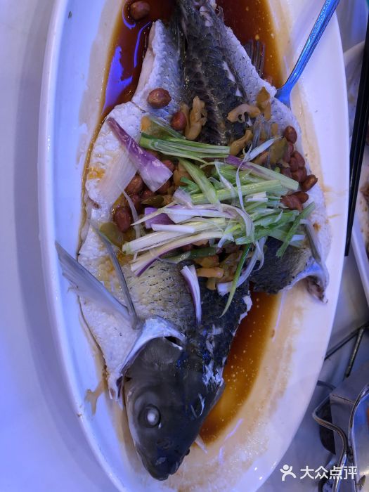 潮喜竹溪荔湖酒家(荔枝湾店)鸡汤浸山坑鲩图片