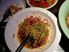 三色凉面-绿茶餐厅(光谷世界城步行街店)