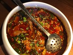 水煮牛肉-绿茶餐厅(深圳龙华天虹购物中心店)