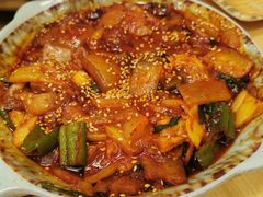 泡菜炒五花肉-쌍화점 霜花店·朝鲜族料理(徐家汇店)
