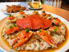 和乐蟹蒸手剁肉饼-广州文华东方酒店·江-由辉师傅主理