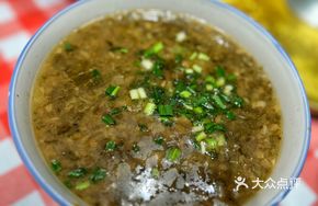 Sesame Oil Sour Cabbage Blood Soup