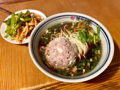 肉饼蒸蛋-矮子粉店1985·长沙米粉(湘春路店)