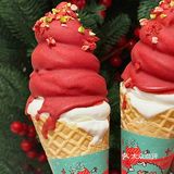 成都太古里！圣诞季新品小甜甜🍦🍓🎄✧*｡🧣♡